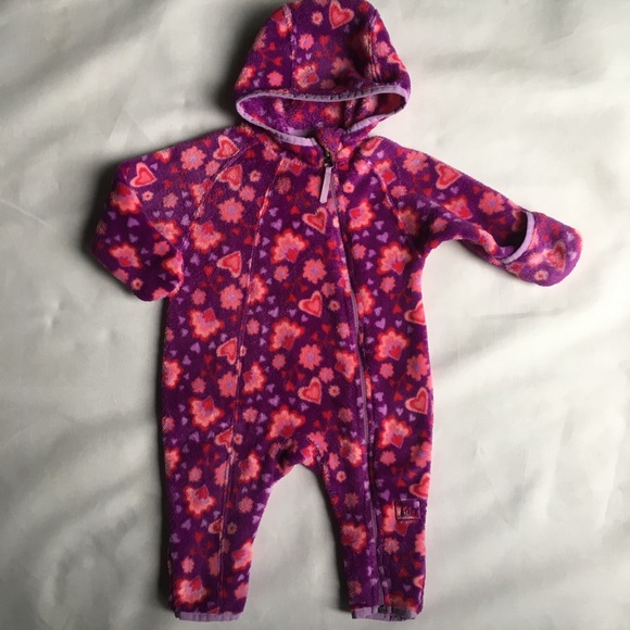 REI Other - REI snowsuit size 6 months baby bunting girls pink